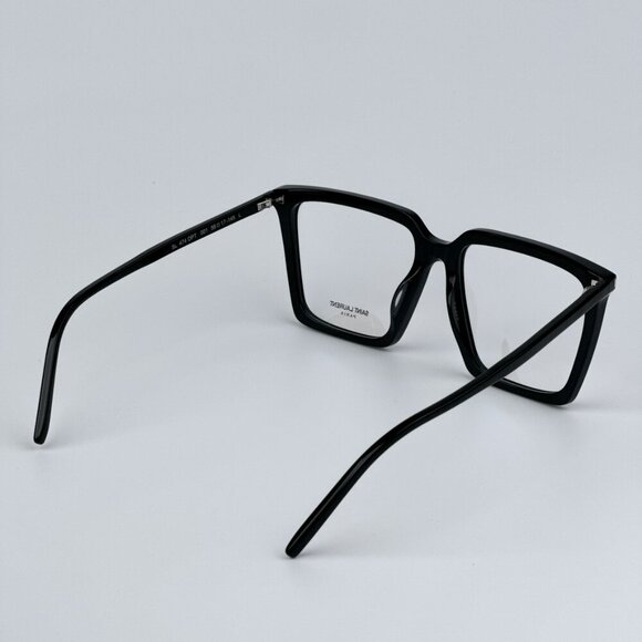 Saint Laurent SL474OPT 001 BRAND NEW Eyeglasses Black Square Unisex - Picture 7 of 12